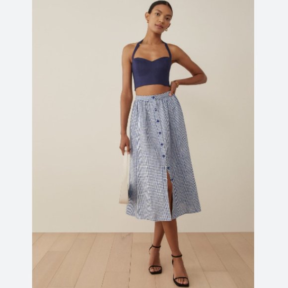 Reformation Dresses & Skirts - Brand New REFORMATION ORZO LINEN TWO-PIECE SET